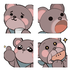 Brother Bear Becky's Emoticon stickers