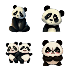 Panda's Emotions, sorrows and joys (6)