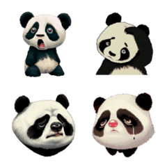 Panda's Emotions, sorrows and joys (7)