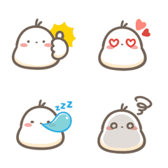 Mochi-enaga simple and pretty emoji