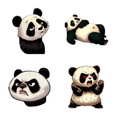 Panda's Emotions, sorrows and joys (8)