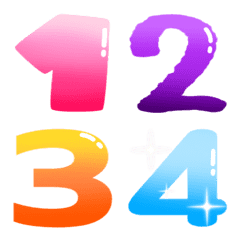 animated number emojis
