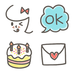 Yurukawa Girly Emoji