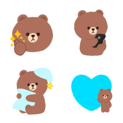 brown pop emoji