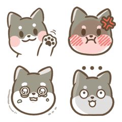 doudle emoji - Cute Shiba