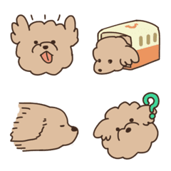 Loose and Fluffy Dog Emoji