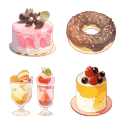 assorted sweet foods