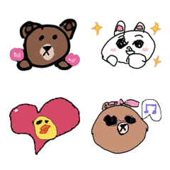 LINE Characters emoji.