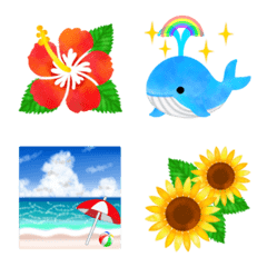 Colorful Summer_Animated Emoji