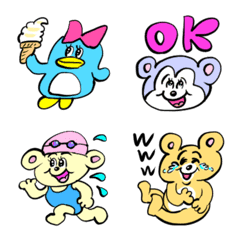 Irre Kosuya kawaii summer emoji