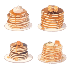 Various pancakes