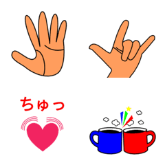 Hand Signs and Daily Life Emoji
