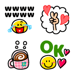 Fat Emoji and Smiley Emoji
