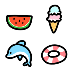Emoji in summer
