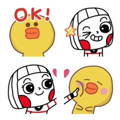 Ms Big X Sally Animated emoji