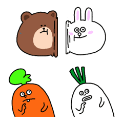 Line friends offtoonunivers emoji
