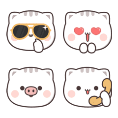 Cutie Cat-Chan  Emoji