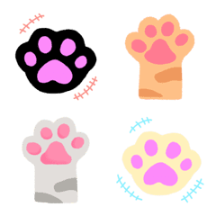 Cat paws. – LINE Emoji | LINE STORE