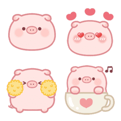 puni puni Pig Animation Emoji