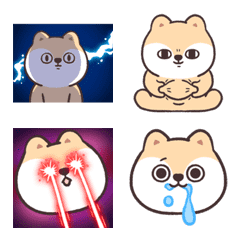 Circle Fox animated emoji 2