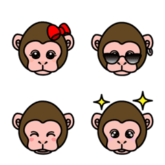 Japanese Macaque Emoji