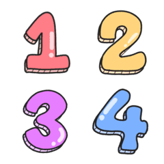 Number Emoji v.3