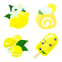 Dreamy Lemon Sweets Emoji