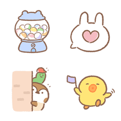 Domiye x BROWN & FRIENDS Emoji