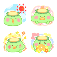Colorful & Cute Kappa Emoji