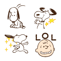 Snoopy Rhythmical Animated Emoji