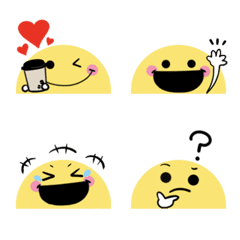 Cute word Smile simple emoji2