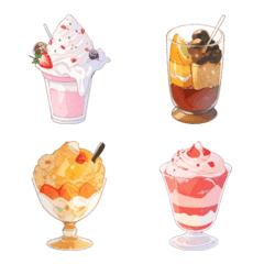 Assorted summer sweets