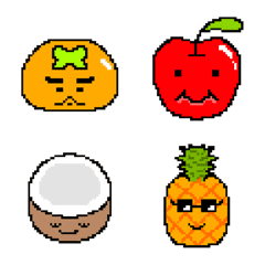 Dot fruit mix (Emoji)