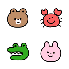 Kawaii animals emoji