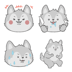 Husky-kun Emoji2