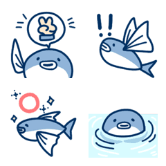 Flying fish everyday emoji