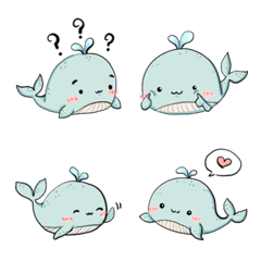 cute whale : by oyosunan