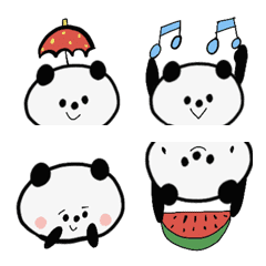 Emoji such as the panda such as  bear2