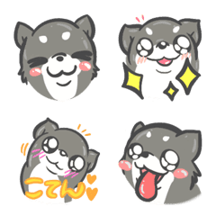 表情豊かなわんぱくチワワ絵文字★⭐︎