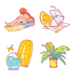 Summer Holiday Emoji