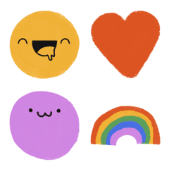 Emotional emoji set