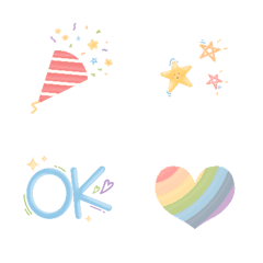 cute and lovely pastel emoji <3