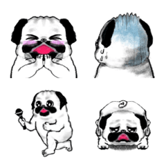 パグの絵文字 ＊7＊