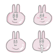 2ago rabbit Emoji – LINE表情貼 | LINE STORE