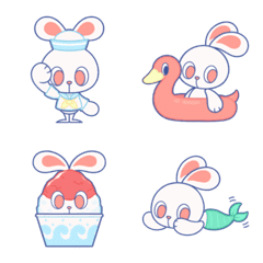 Summer Emoji! Popla Rabbit