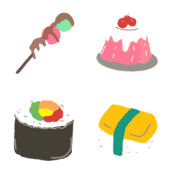 My foods emoji