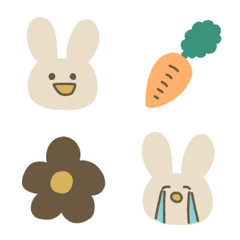 Emoji of Happy-go-lucky Rabbit