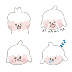 Cute Mischievous Sheep Emoji