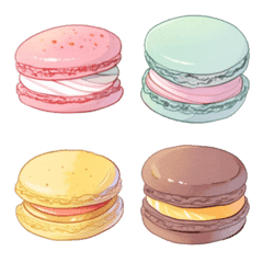 Assortment of macaroons