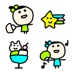 Pen emoji color 8